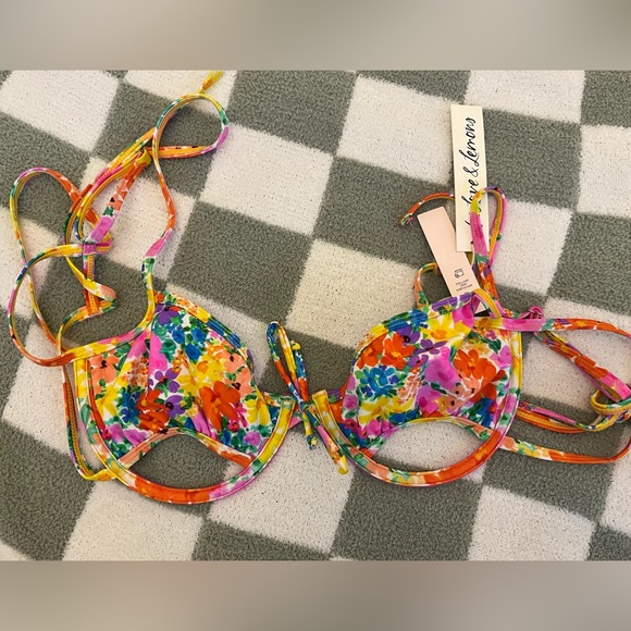 Size xl For love and lemons bikini top. NWT - Picture 2 of 4